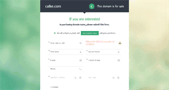 Desktop Screenshot of calke.com